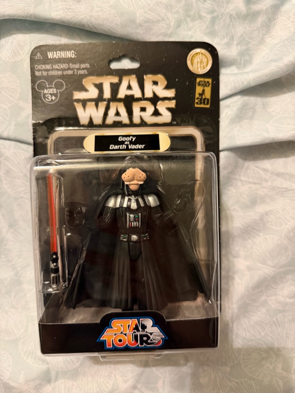 Star Wars Goofy as Darth Vader Figure - Black, Red
